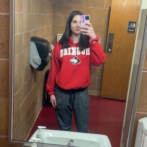 H&M gray sweatpants with pockets M